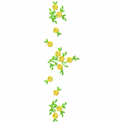 Flowers And Tree Embroidery Design 5 Flowers And Tree Embroidery Design 5